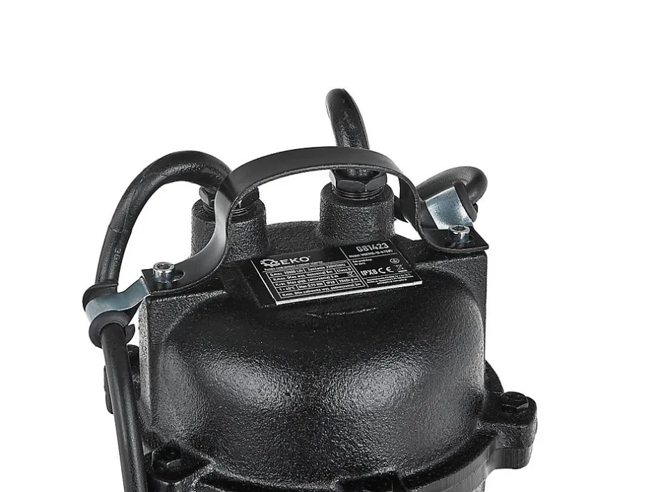Geko Pompe WQD 750W Avec Broyeur Et Couteaux De Coupe Pour Eaux Sales* Wc Chimique Et Broyeur