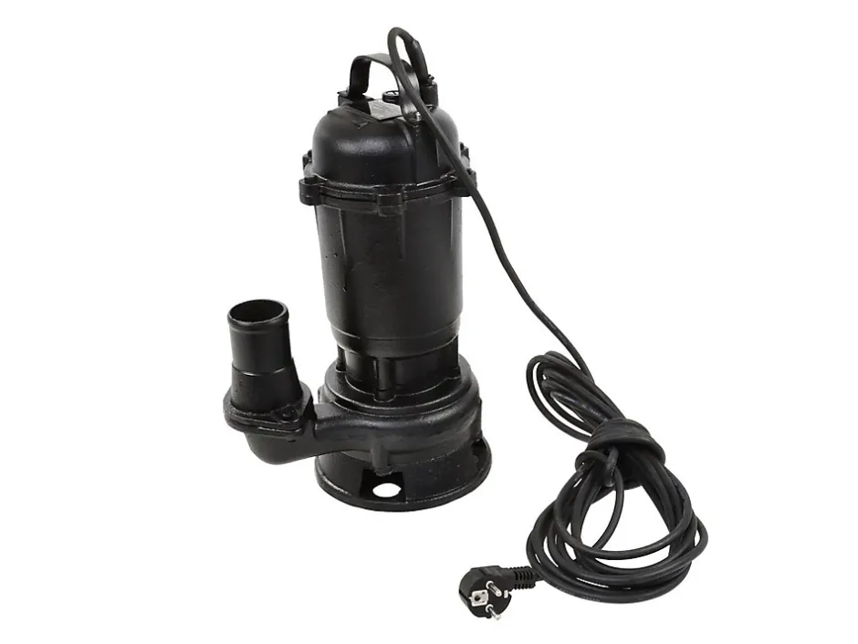 Geko Pompe WQD 550W Avec Broyeur Pour Eaux Sales Noire Robuste* Wc Chimique Et Broyeur