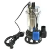 Geko Pompe WQD 550W Pour Eaux Sales En Nickel Avec Déchiqueteur Et Flottant
