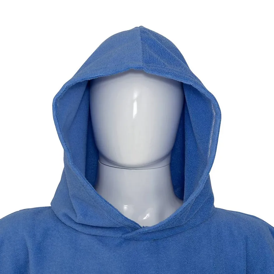 Atmosphera Créateur D'Intérieur Poncho de plage Azul bleu 80x100cm - Atmosphera* Serviette De Toilette