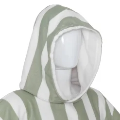 Atmosphera Créateur D'Intérieur Poncho de plage Wili vert céladon 80x100cm - Atmosphera* Serviette De Toilette