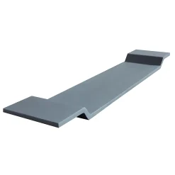 Bernstein Pont de baignoire en fonte minérale PB4208 - 85x16cm - Gris mat* Tablier Et Habillage De Baignoire