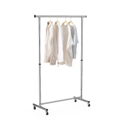 Portant simple haute résistance avec étagère l. 130 x H. 182,5 cm