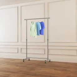 Portant simple haute résistance avec étagère l. 130 x H. 182,5 cm