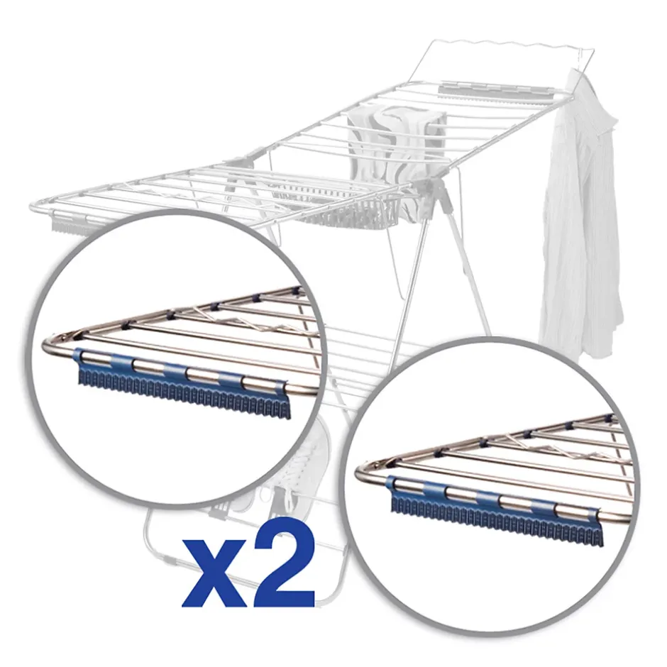 Facility'S Porte chaussettes pour séchoir à linge - X2* Etendoir À Linge