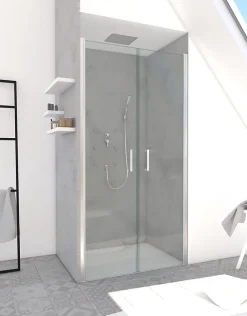 Galedo Porte de douche battante Saloon 90cm