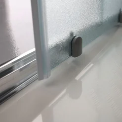 Kiamami Valentina Porte De Douche Carrée 80X80 Cm Mat Effet Peau D'orange 6 Mm - Giada* Porte De Douche