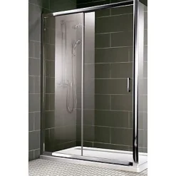 Schulte Porte de douche coulis. transparente 140 cm, Imperiale* Porte De Douche