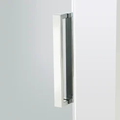 Cooke & Lewis Porte de douche coulissante Zilia verre fumé 140 cm* Porte De Douche
