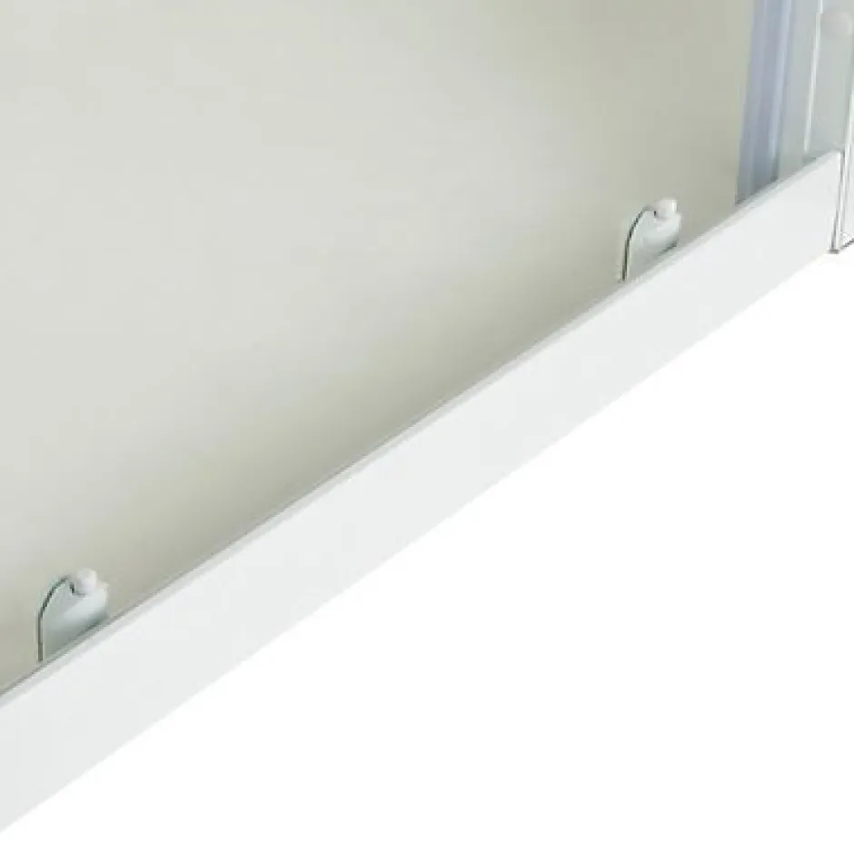 Cooke & Lewis Porte de douche coulissante Onega sérigraphié 120 cm