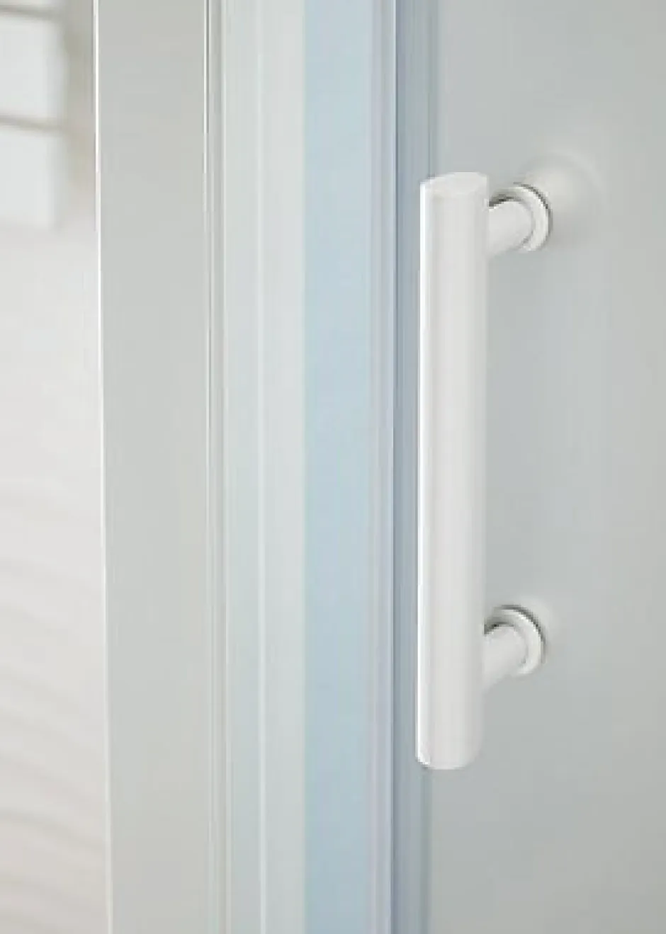 Cooke & Lewis Porte de douche coulissante Onega sérigraphié 120 cm