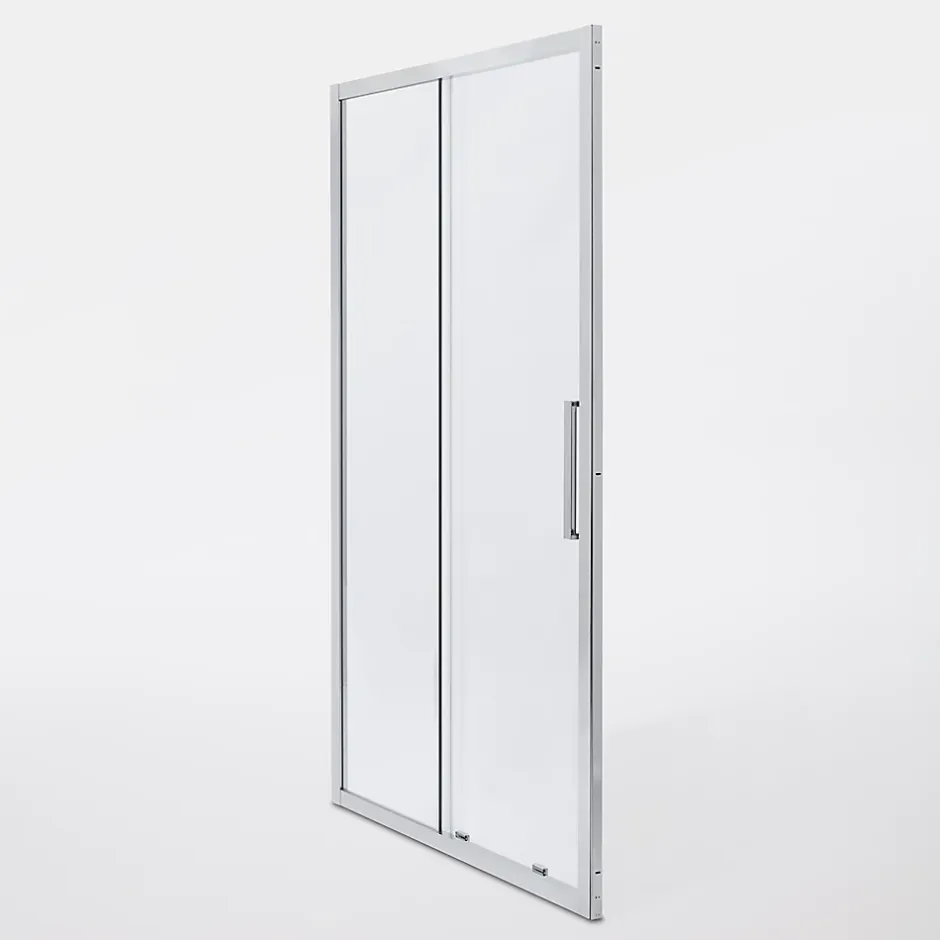 Cooke & Lewis Porte de douche coulissante Zilia transparent 140 cm