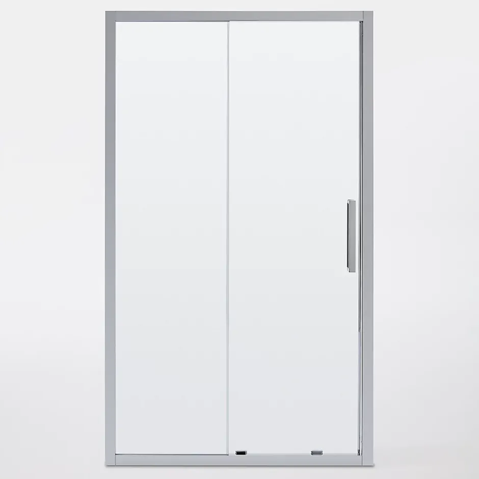 Cooke & Lewis Porte de douche coulissante Zilia transparent 140 cm