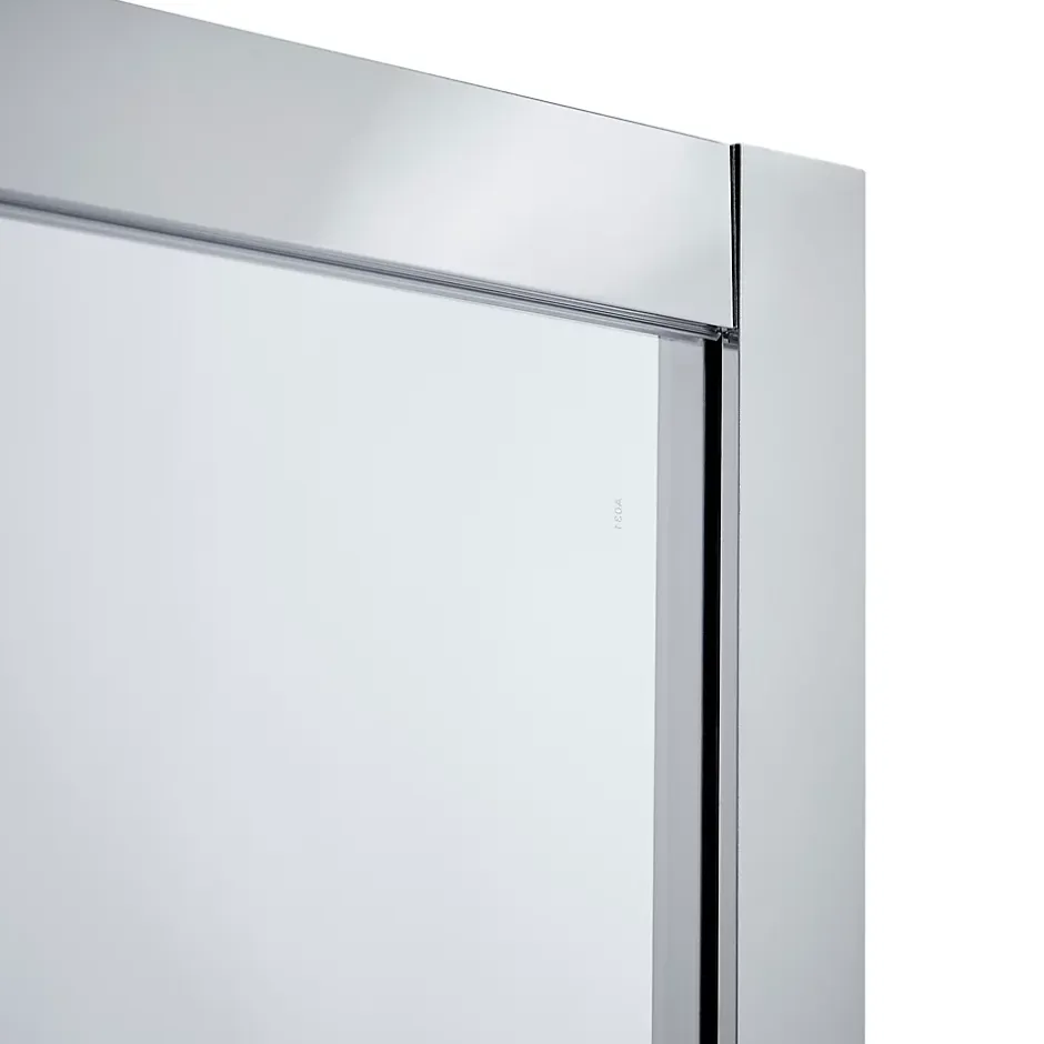 Cooke & Lewis Porte de douche coulissante Zilia transparent 140 cm