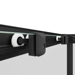 Schulte Porte de douche coulissante en accès d'angle l.90 x L.90 x H.180 cm, Sunny Vita* Porte De Douche