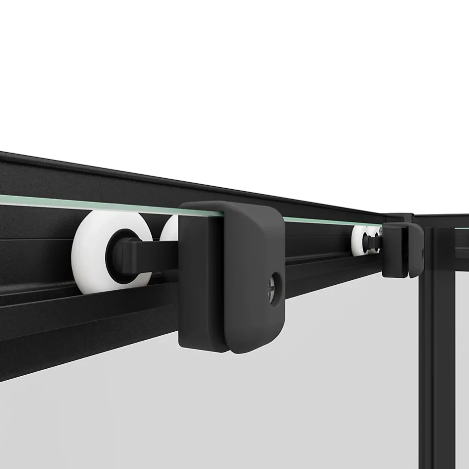 Schulte Porte de douche coulissante en accès d'angle l.90 x L.90 x H.180 cm, Sunny Vita* Porte De Douche