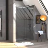 Galedo Porte de douche coulissante Rolling transparente 120cm
