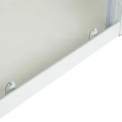 Cooke & Lewis Porte de douche coulissante Onega sérigraphié 100 cm