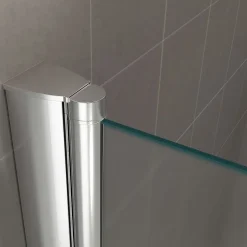 Saniverre Porte de douche GINA H.180 réglable de 76 à 80 cm verre 6 mm opaque -