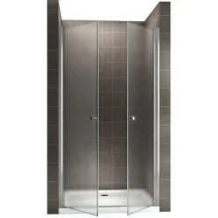Saniverre Porte de douche GINA H.180 réglable de 76 à 80 cm verre 6 mm opaque -