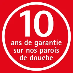 Schulte Porte de douche pivotante et paroi latérale 90 x 90 cm, NewStyle, verre transparent décor atelier, profilés noirs* Paroi De Douche