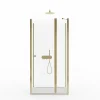 Otitec Porte de douche pivotante 90 cm doré CUBA GOLD* Porte De Douche