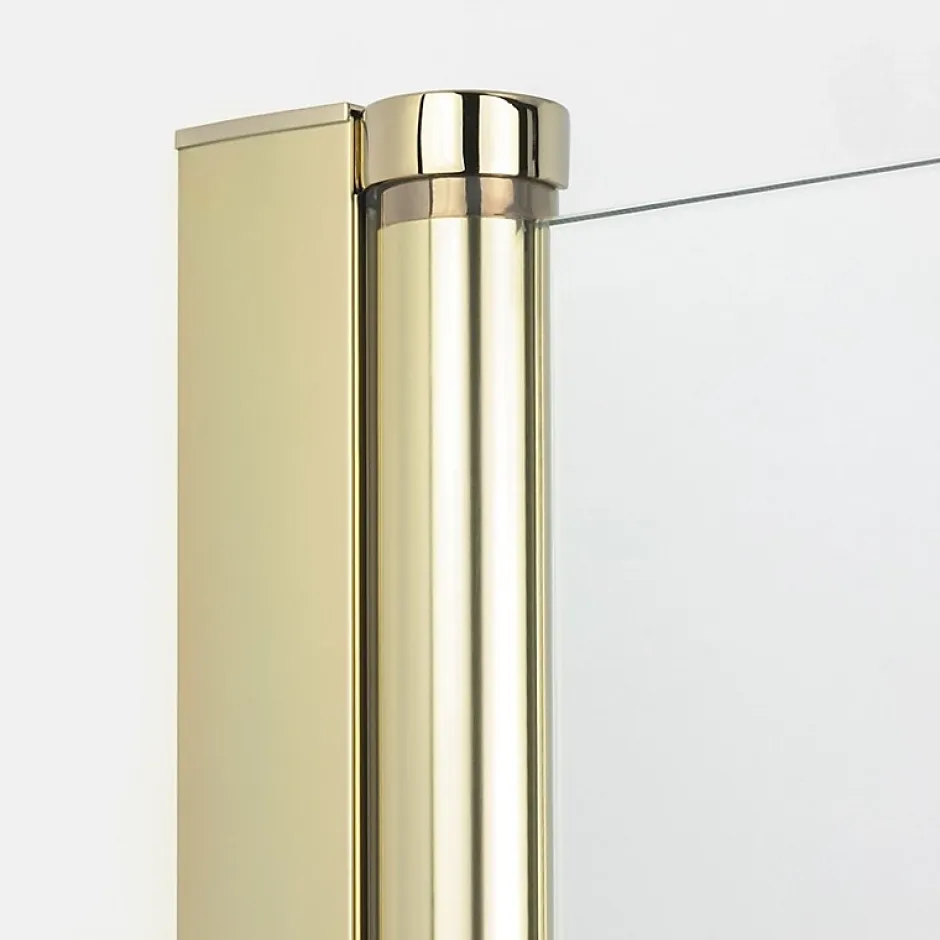 Otitec Porte de douche pivotante 90 cm doré CUBA GOLD* Porte De Douche