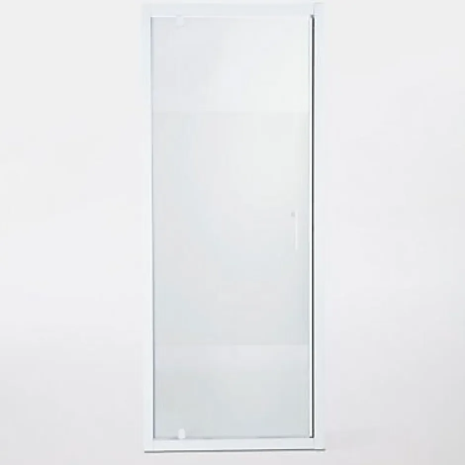 Cooke & Lewis Porte de douche pivotante Onega sérigraphié 90 cm