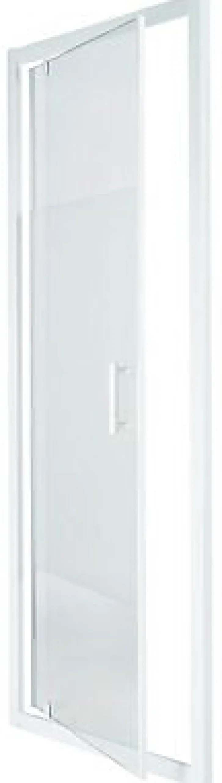 Cooke & Lewis Porte de douche pivotante Onega sérigraphié 90 cm