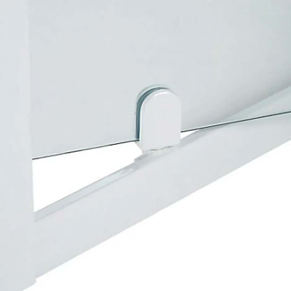 Cooke & Lewis Porte de douche pivotante Onega sérigraphié 90 cm