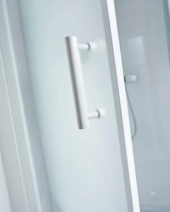 Cooke & Lewis Porte de douche pivotante Onega sérigraphié 90 cm
