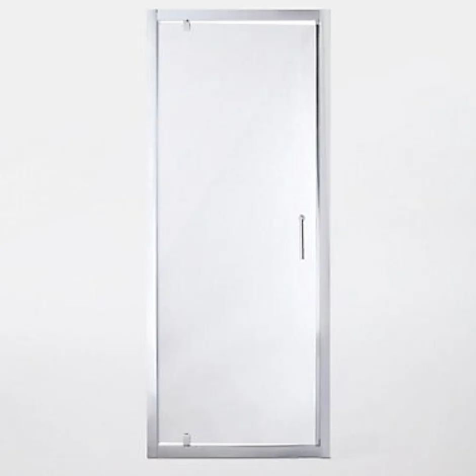 Cooke & Lewis Porte de douche pivotante Onega transparente 80 cm