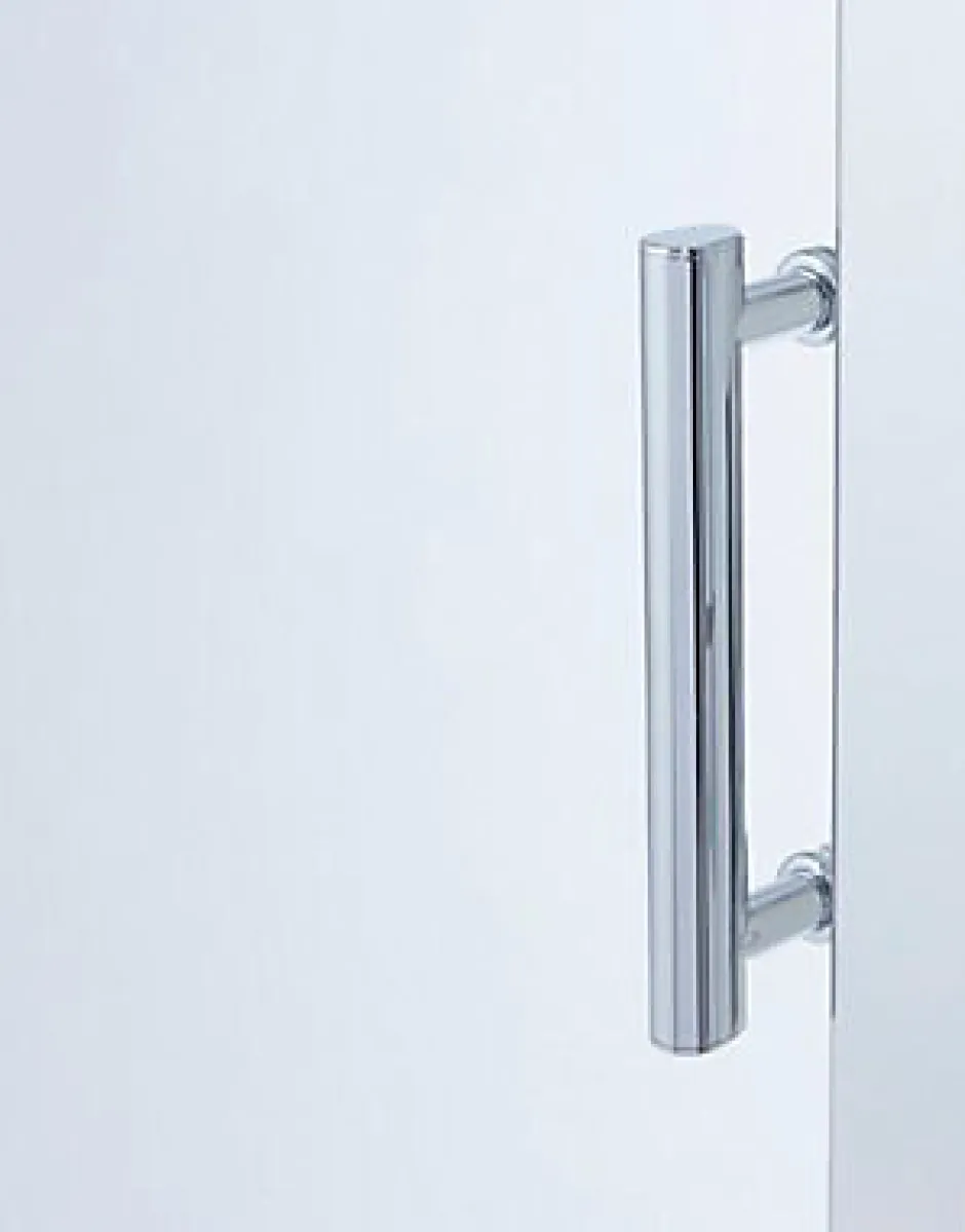 Cooke & Lewis Porte de douche pivotante Onega transparente 80 cm