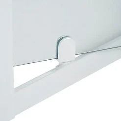 Cooke & Lewis Porte de douche pivotante Onega sérigraphié 80 cm