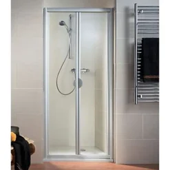 Schulte Porte de douche pliante 80 cm blanc, Phoenix* Porte De Douche