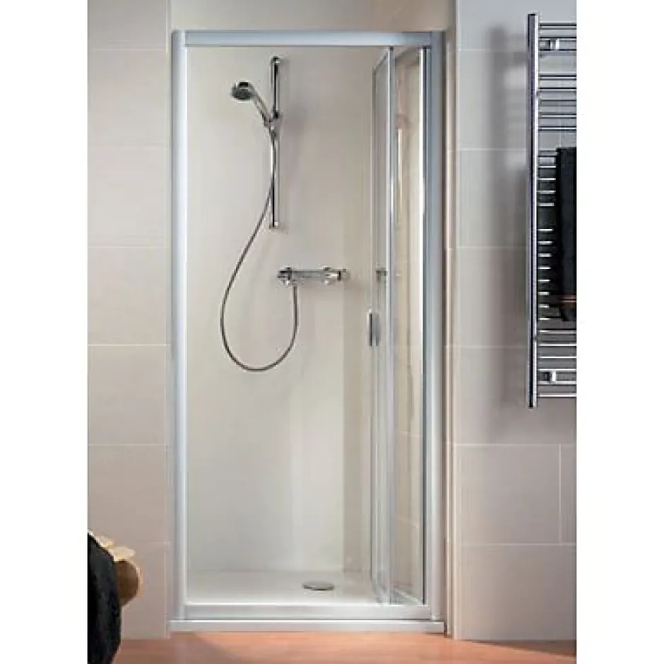Schulte Porte de douche pliante 80 cm blanc, Phoenix* Porte De Douche