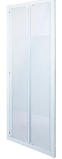 Cooke & Lewis Porte de douche pliante Onega sérigraphié 80 cm* Porte De Douche