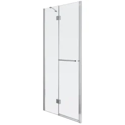 GoodHome Porte de douche semi pivotante Naya transparent 100 cm* Porte De Douche