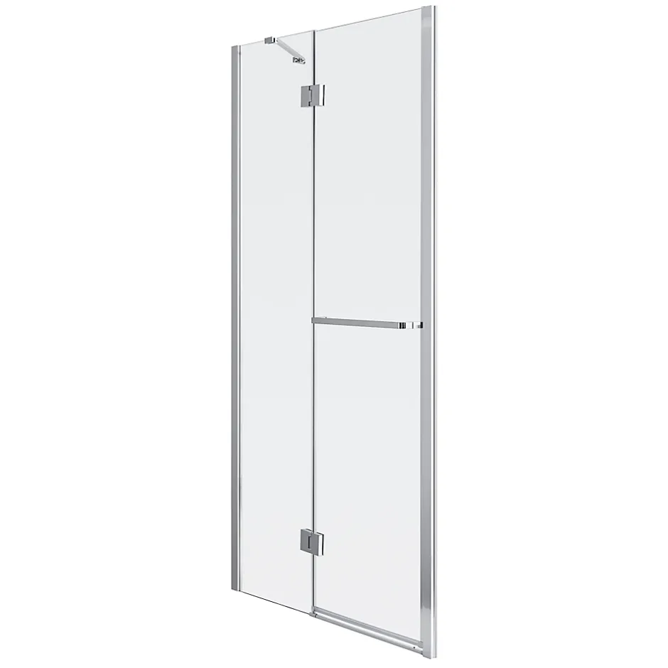 GoodHome Porte de douche semi pivotante Naya transparent 100 cm* Porte De Douche