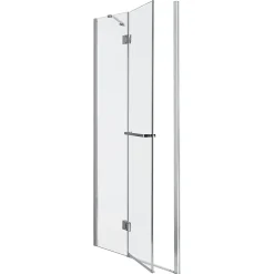 GoodHome Porte de douche semi pivotante Naya transparent 100 cm* Porte De Douche