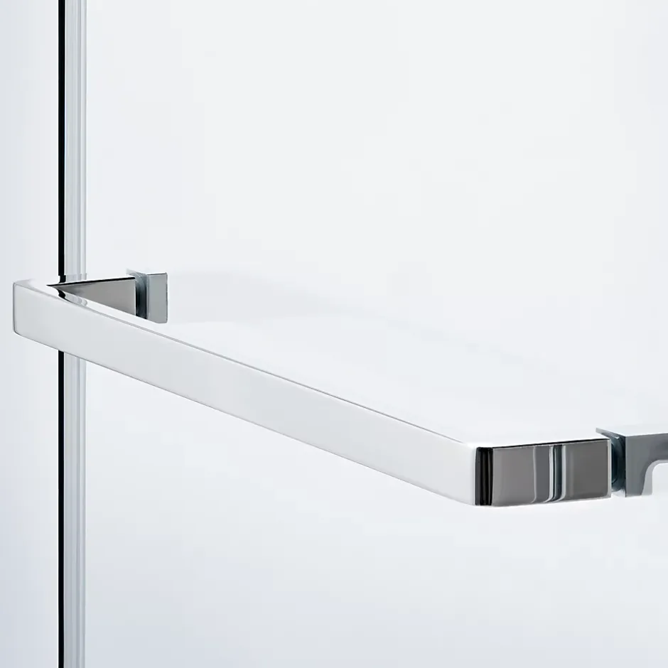 GoodHome Porte de douche semi pivotante Naya transparent 100 cm* Porte De Douche