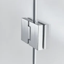 GoodHome Porte de douche semi pivotante Naya transparent 100 cm* Porte De Douche