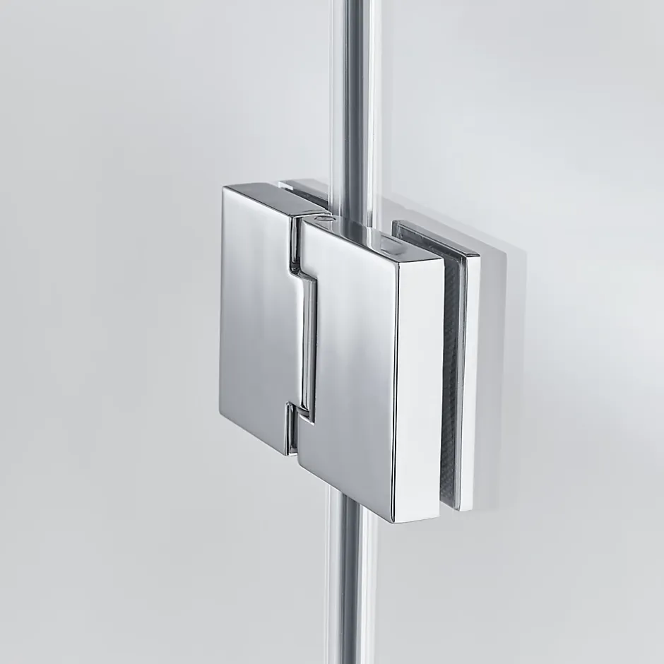 GoodHome Porte de douche semi pivotante Naya transparent 100 cm* Porte De Douche