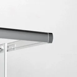 Kiamami Valentina Porte De Douche 80X80 Transparente Portes Coulissantes Profilés Chromés - Giada* Porte De Douche
