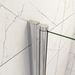 AICA Sanitaire Porte De douche 105x187cm avec en verre sécurit clair anticalcaire* Porte De Douche