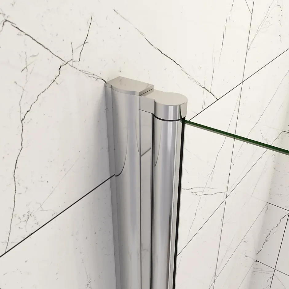 AICA Sanitaire Porte De douche 105x187cm avec en verre sécurit clair anticalcaire* Porte De Douche
