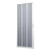 Forte Porte Paroi de douche en PVC 80CM H185 pliante avec ouverture latérale couleur Blanche mod. Flex* Porte De Douche