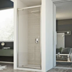 Porte paroi douche 75 CM H198 mod. Cristal 1 Portes Transparent