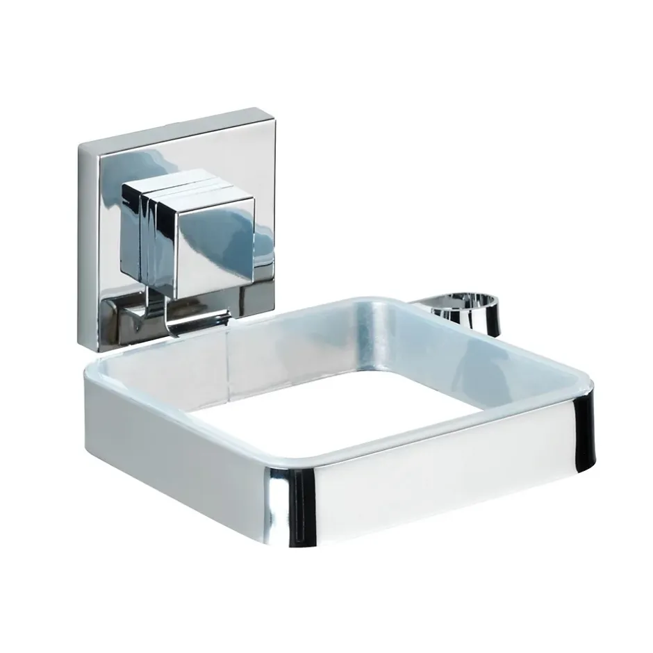 Wenko Porte sèche-cheveux en acier inox Quadro* Etagère Salle De Bains