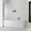 Kiamami Valentina Porte simple pour baignoire verre clair 6mm - giada